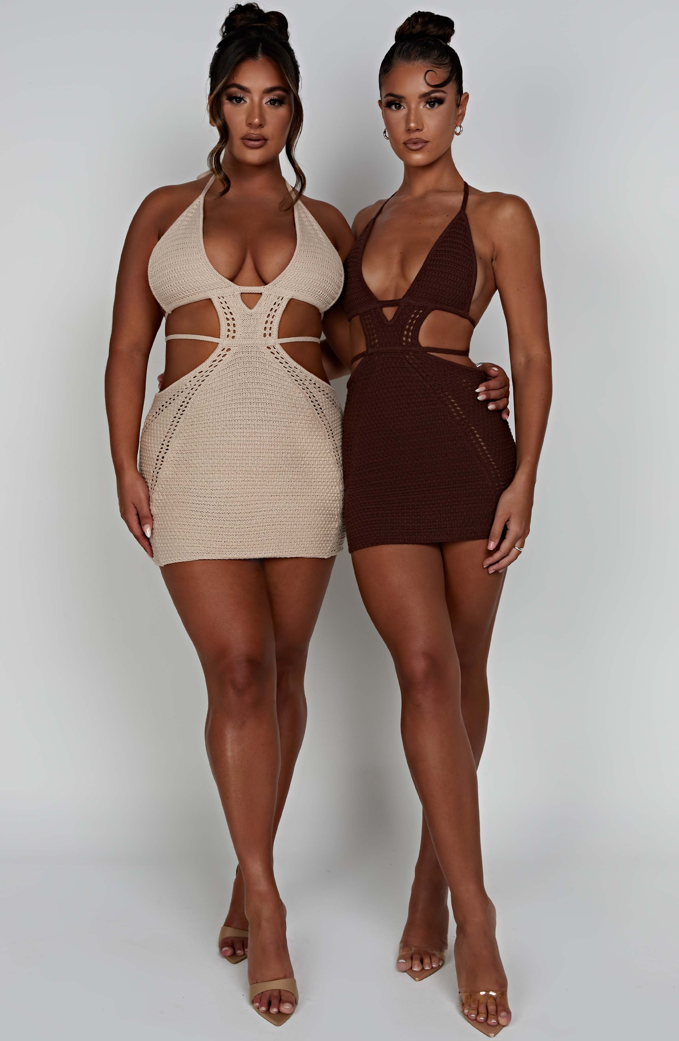 Selena Mini Dress - Cream Babyboo Fashion Premium Exclusive Design