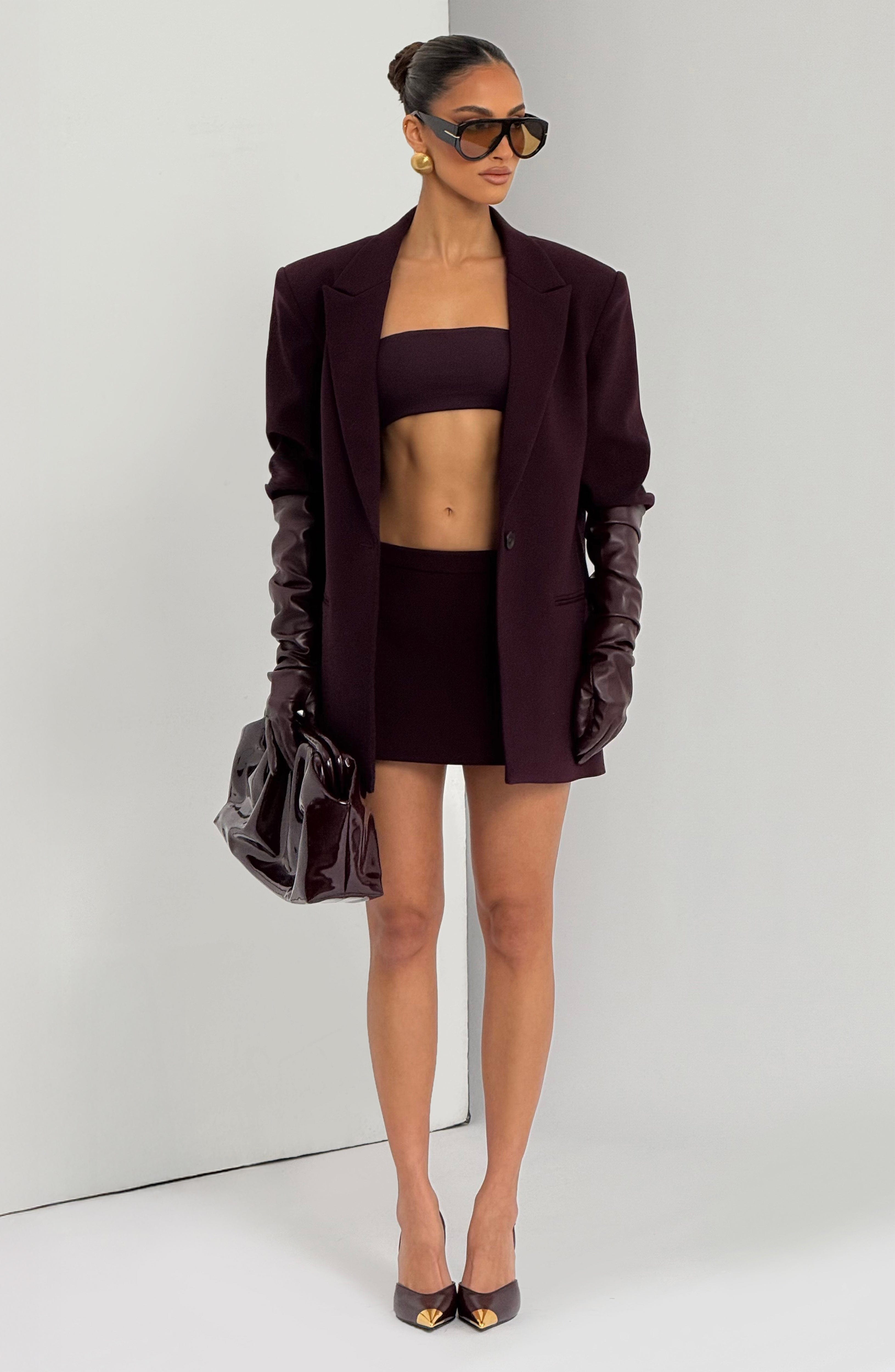 Simi Top - Plum Tops Babyboo Fashion Premium Exclusive Design