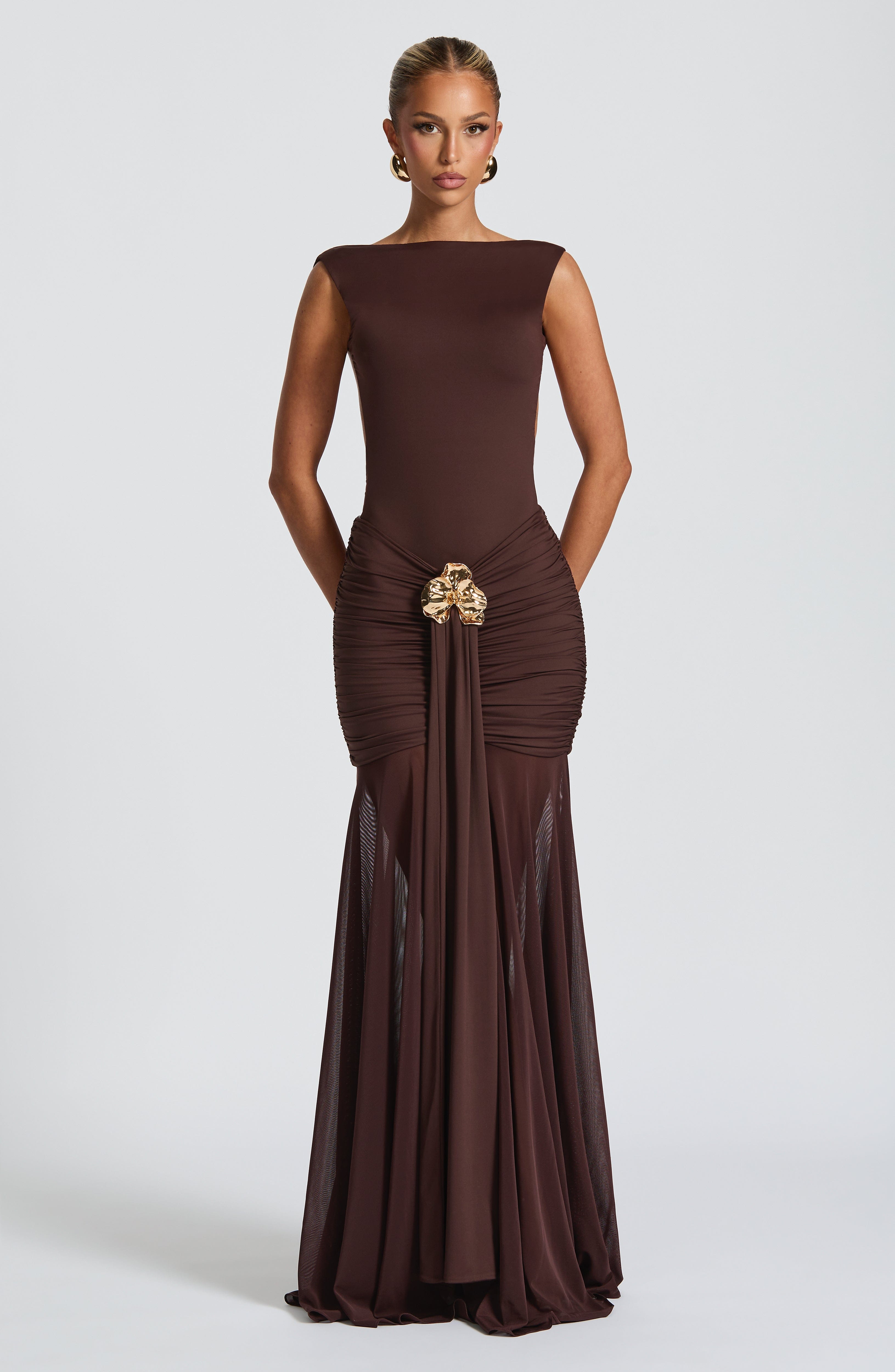 Tori Bodysuit - Plum Brown Bodysuit Babyboo Fashion Premium Exclusive Design