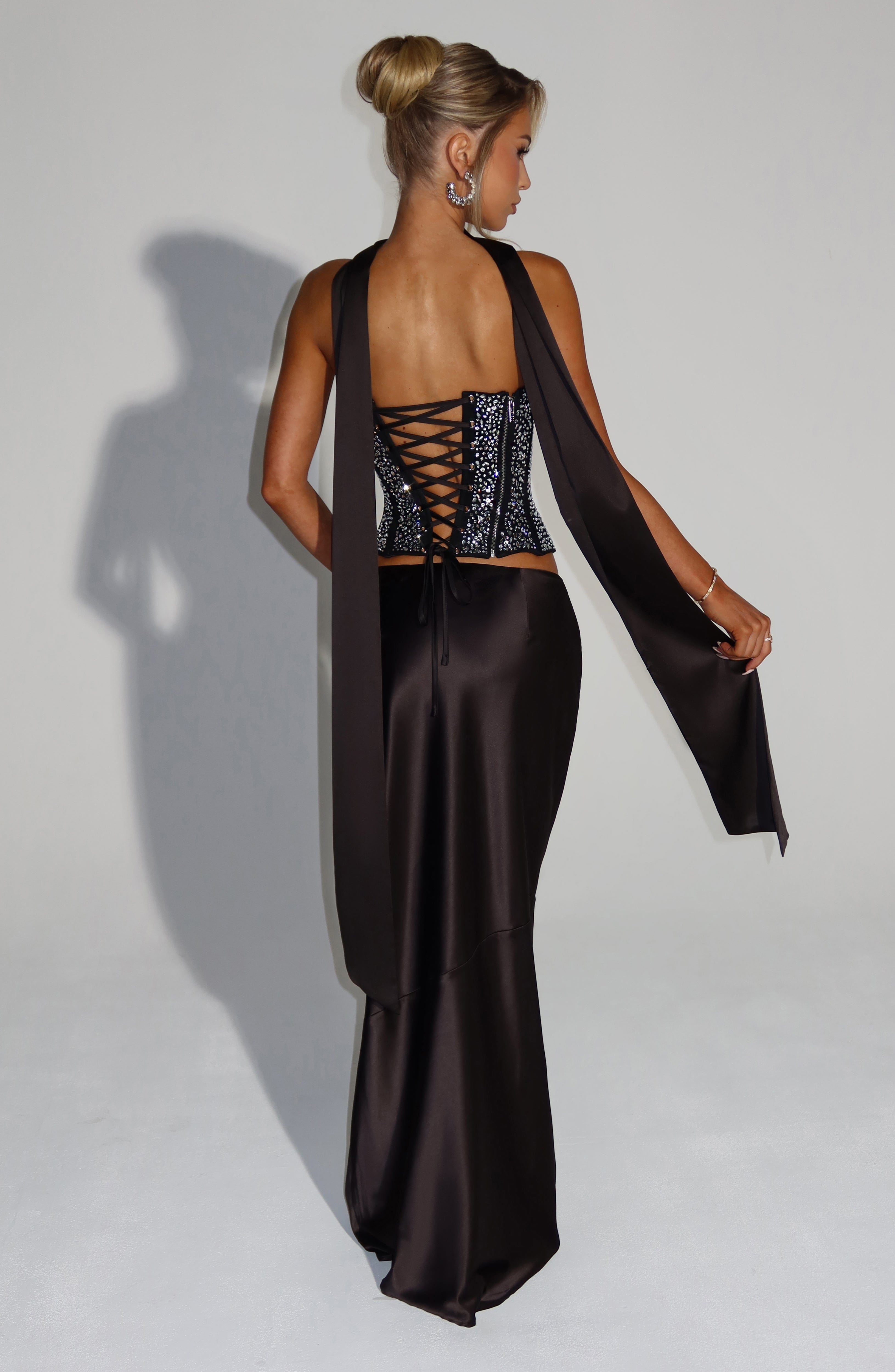 Yvette Corset - Black Tops Babyboo Fashion Premium Exclusive Design
